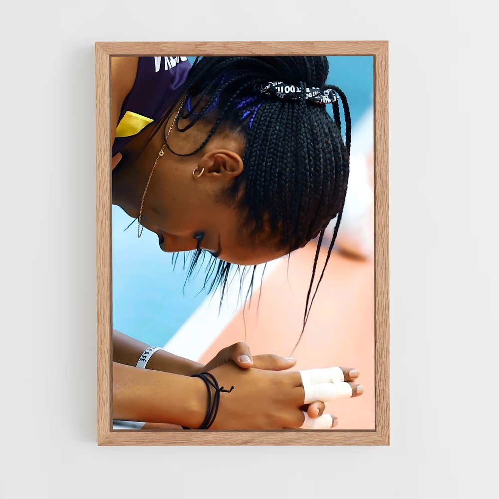 Poster Gestes Quotidiens – affiche Volleyball (vue 4)